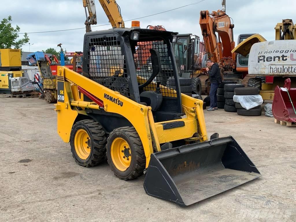 Komatsu SK 510 Kompaktrakodók