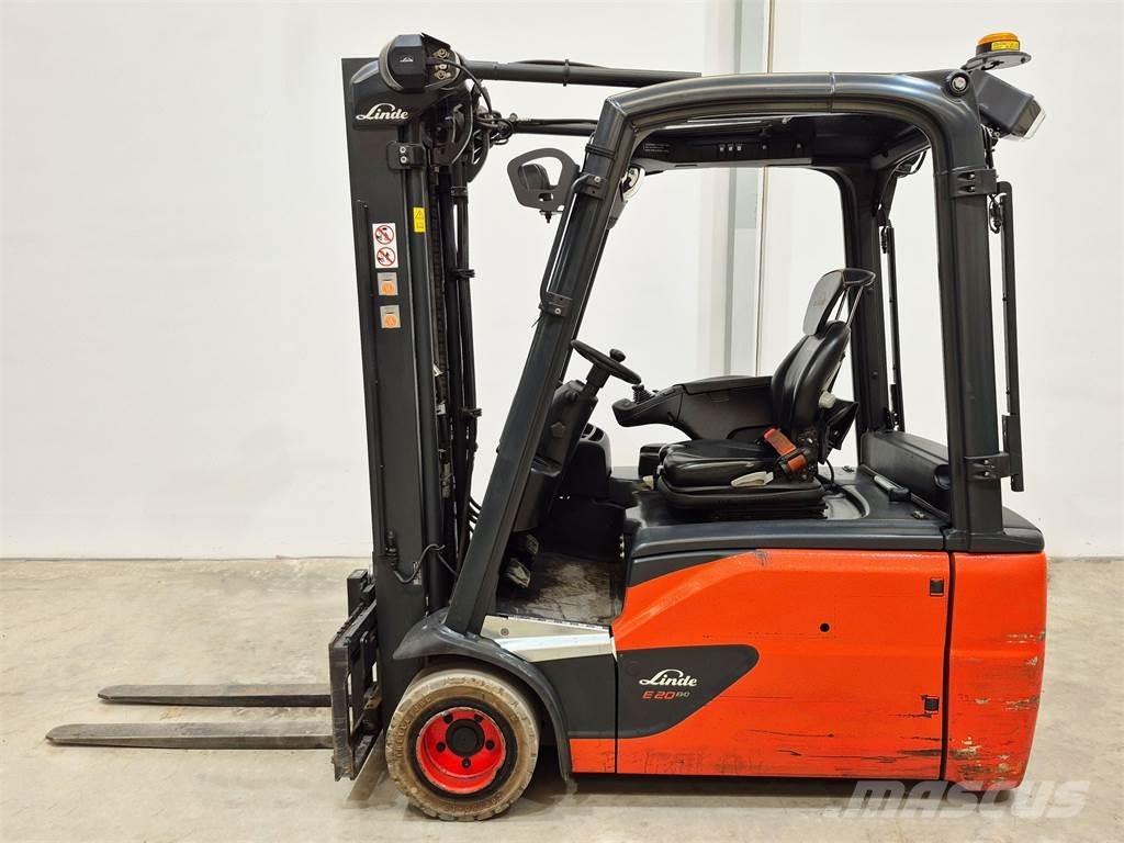 Linde E20L 02 386 Elektromos targoncák