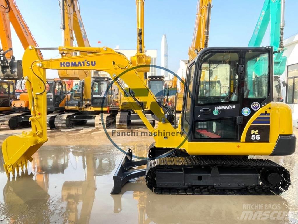 Komatsu PC 56 Mini kotrók < 7t