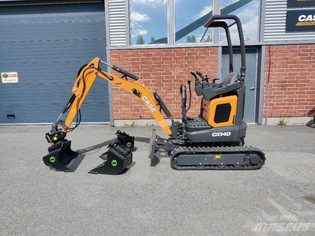 CASE CX 14 D Mini kotrók < 7t