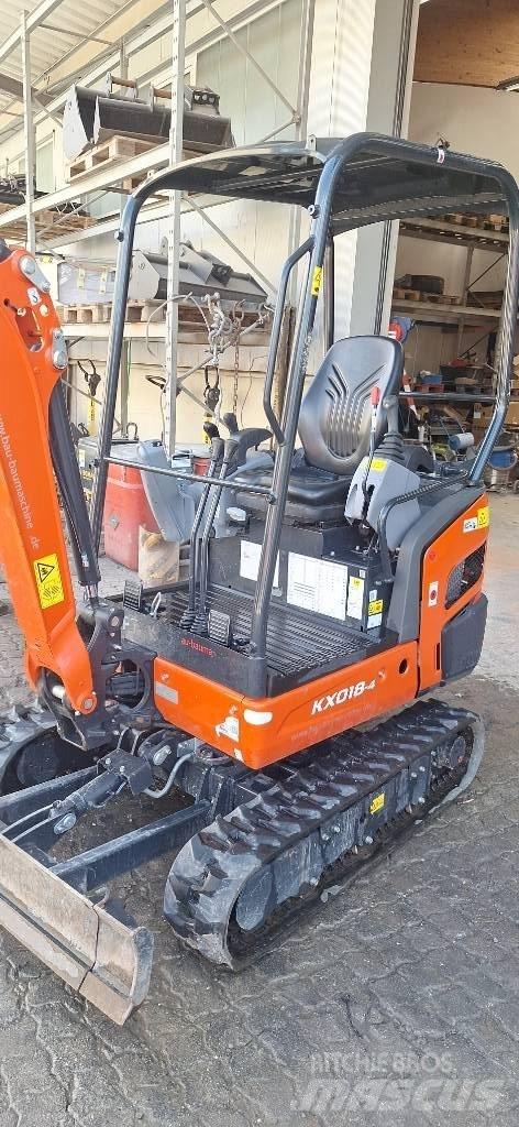 Kubota KX 018-4 Mini kotrók < 7t