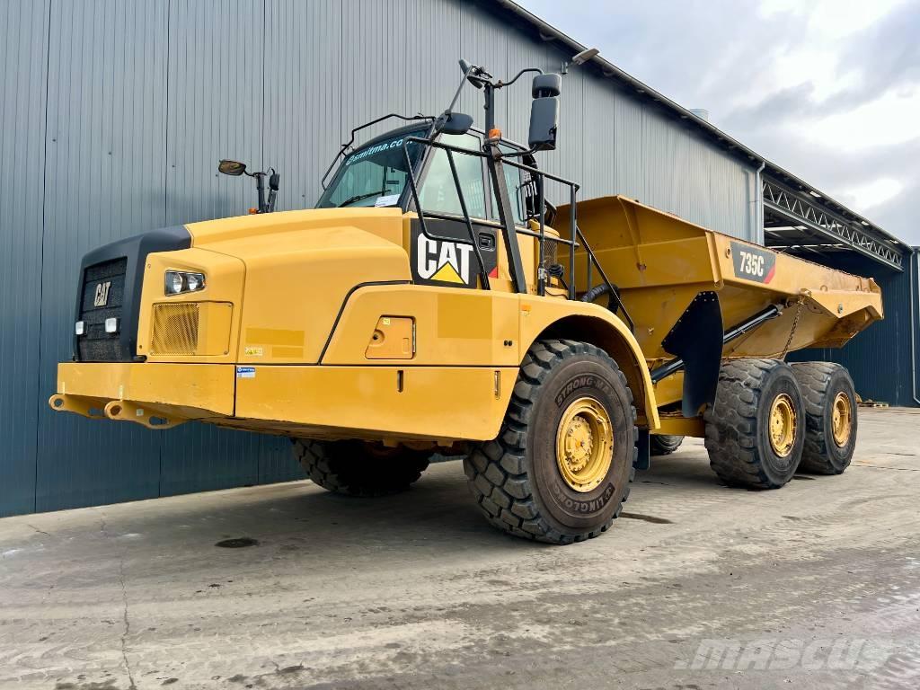 CAT 735C Csuklósdömperek