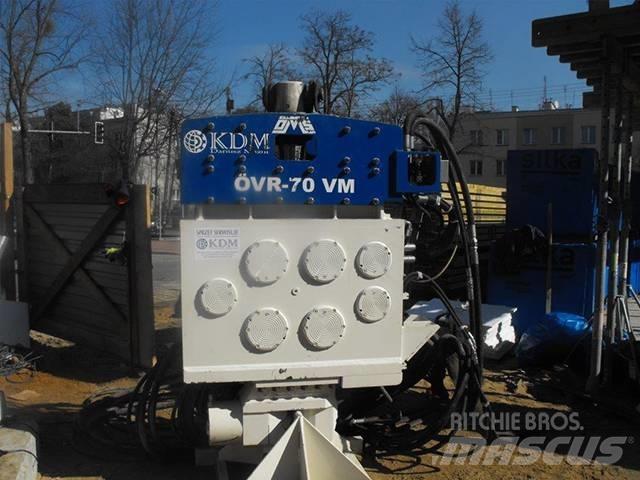  OVR 70VM Vibrátoros cölöpverő