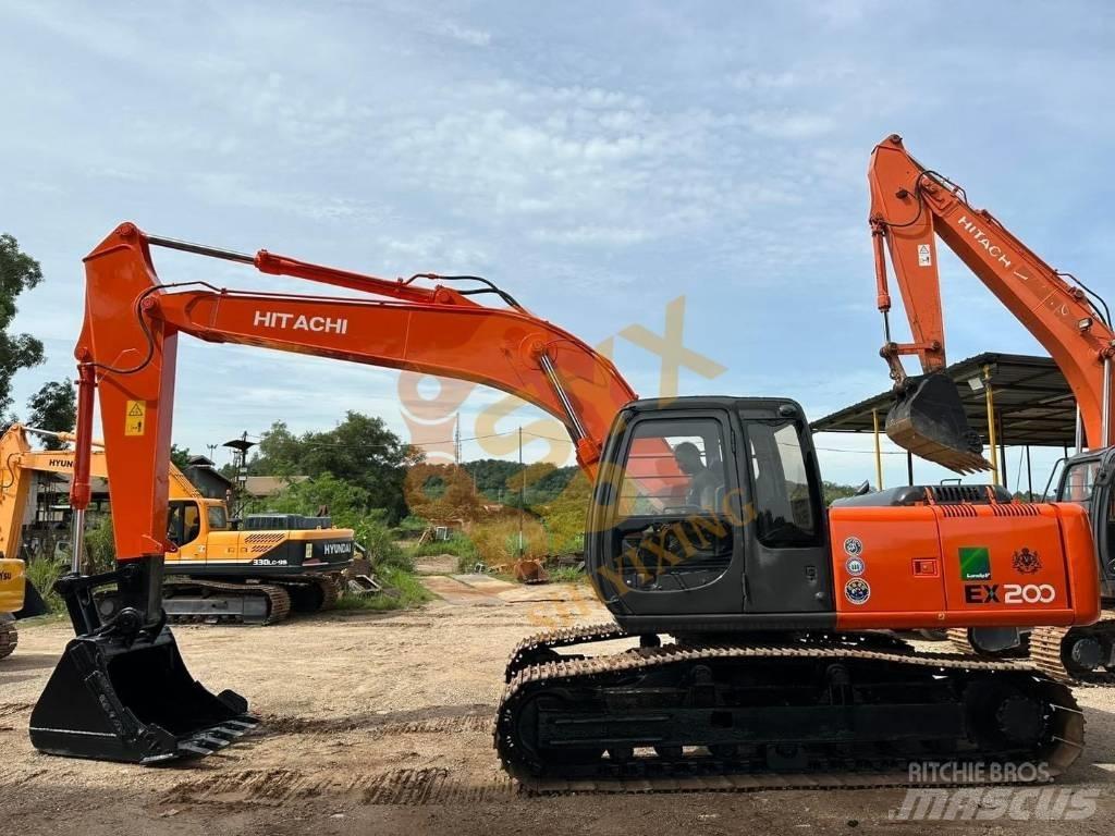 Hitachi EX 200 Lánctalpas kotrók