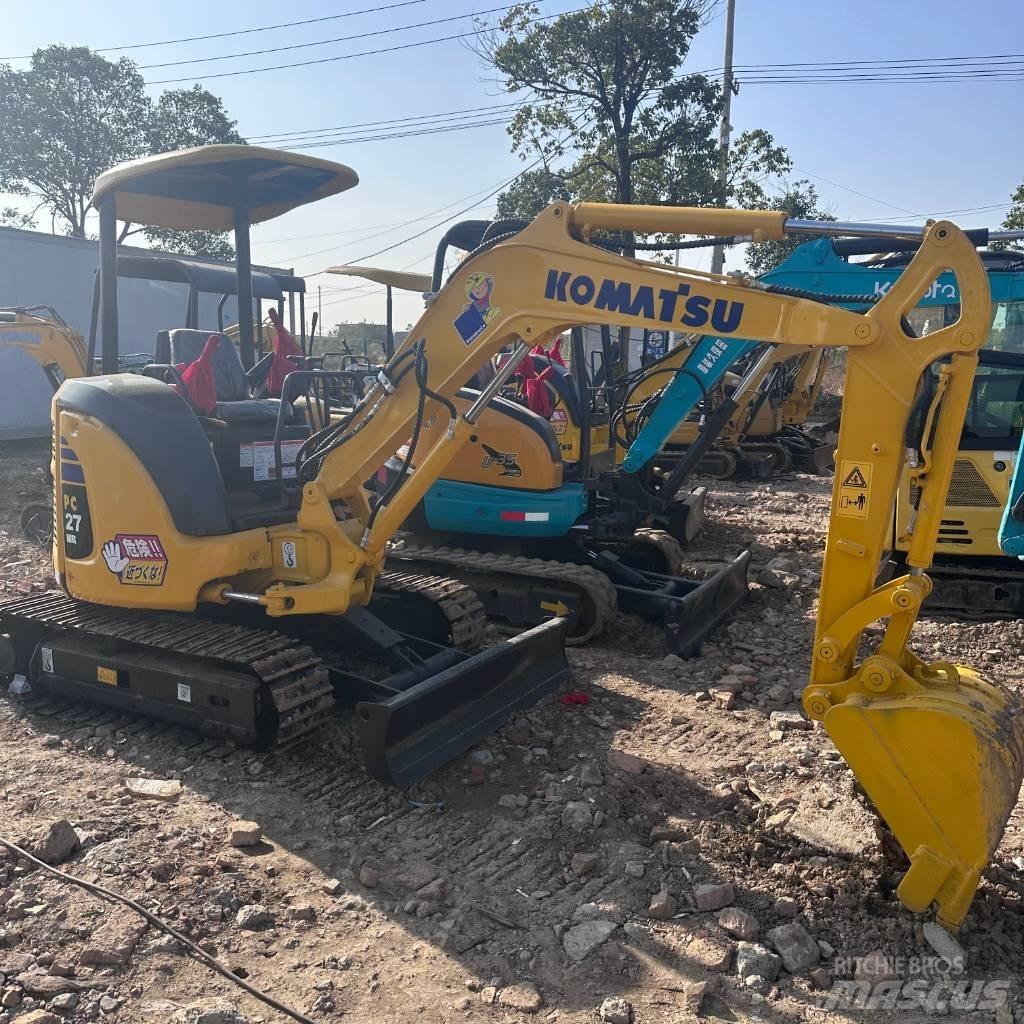Komatsu PC 27 Lánctalpas kotrók