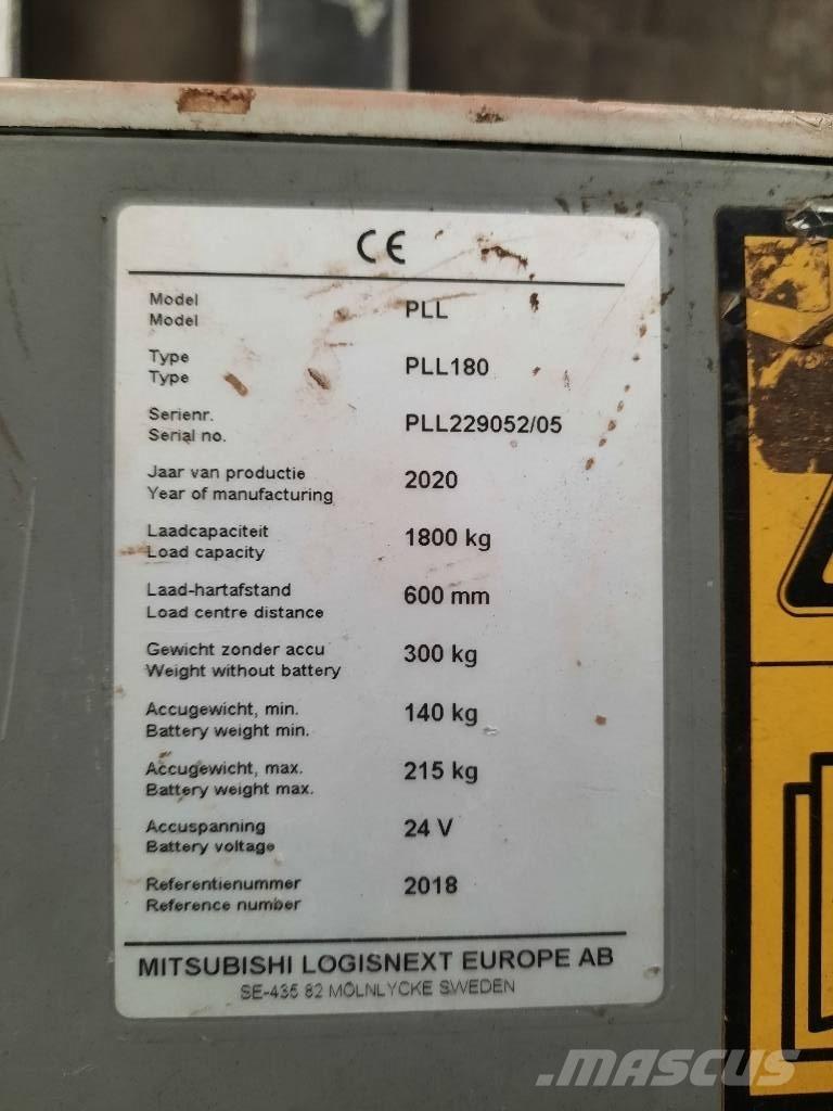UniCarriers PLL180 Alacsony emelőkocsi