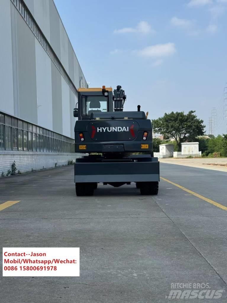 Hyundai HW80 Gumikerekes kotrók