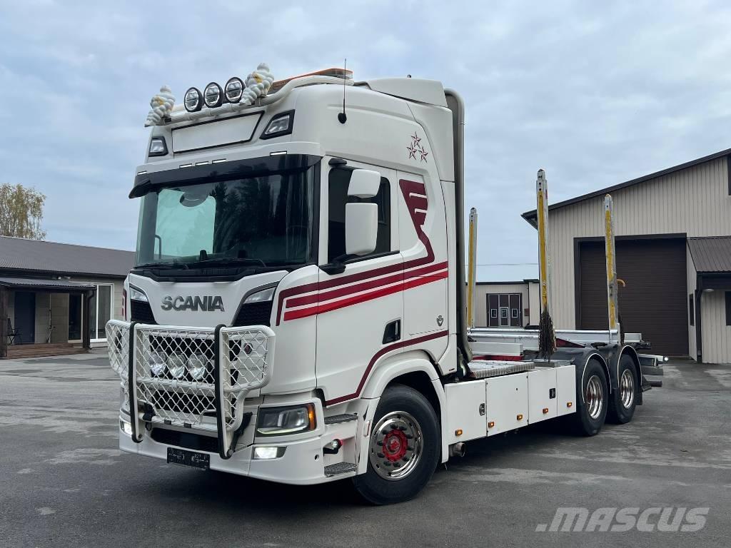 Scania R 730 B6X4NB Rönkszállító teherautók