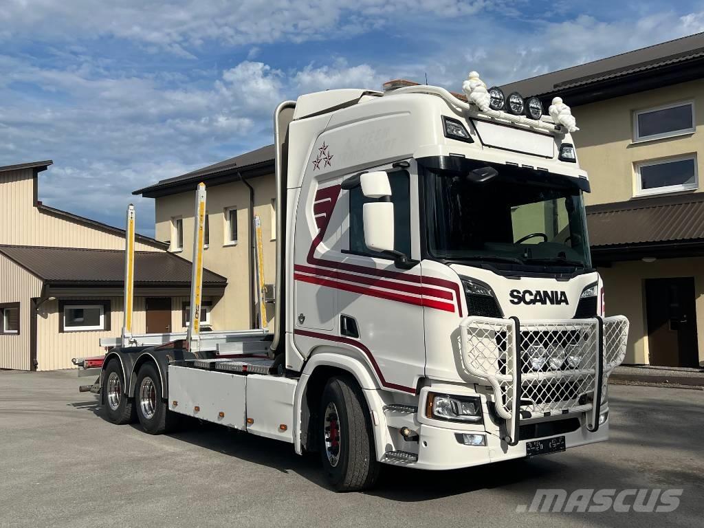 Scania R 730 B6X4NB Rönkszállító teherautók