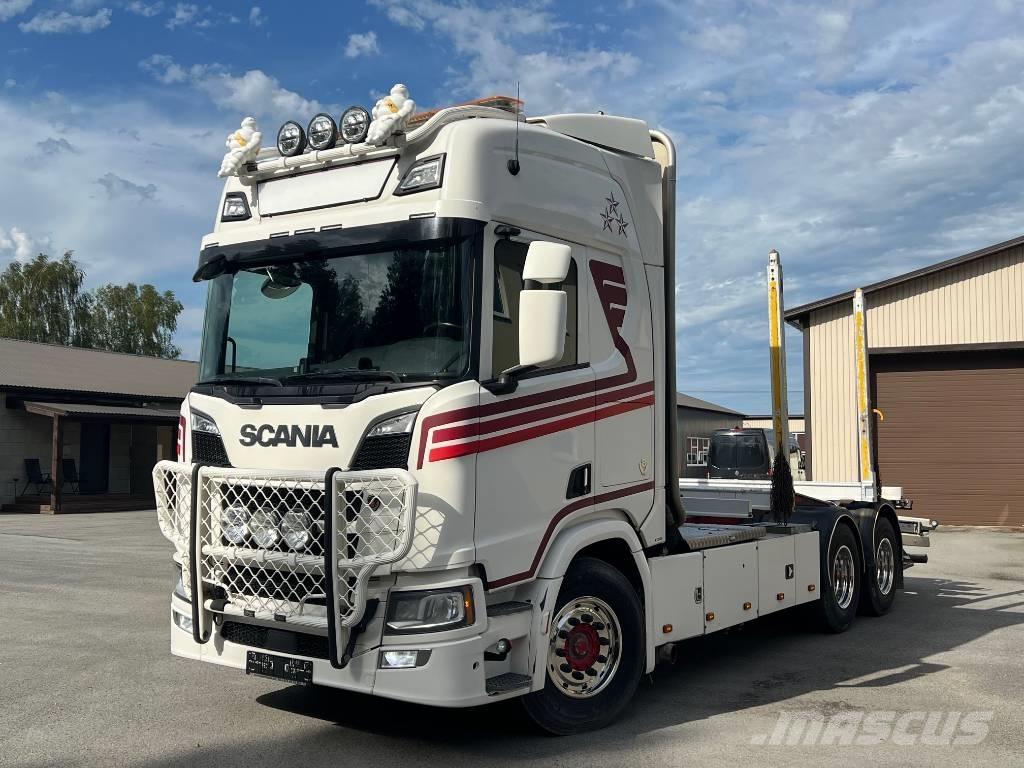 Scania R 730 B6X4NB Rönkszállító teherautók
