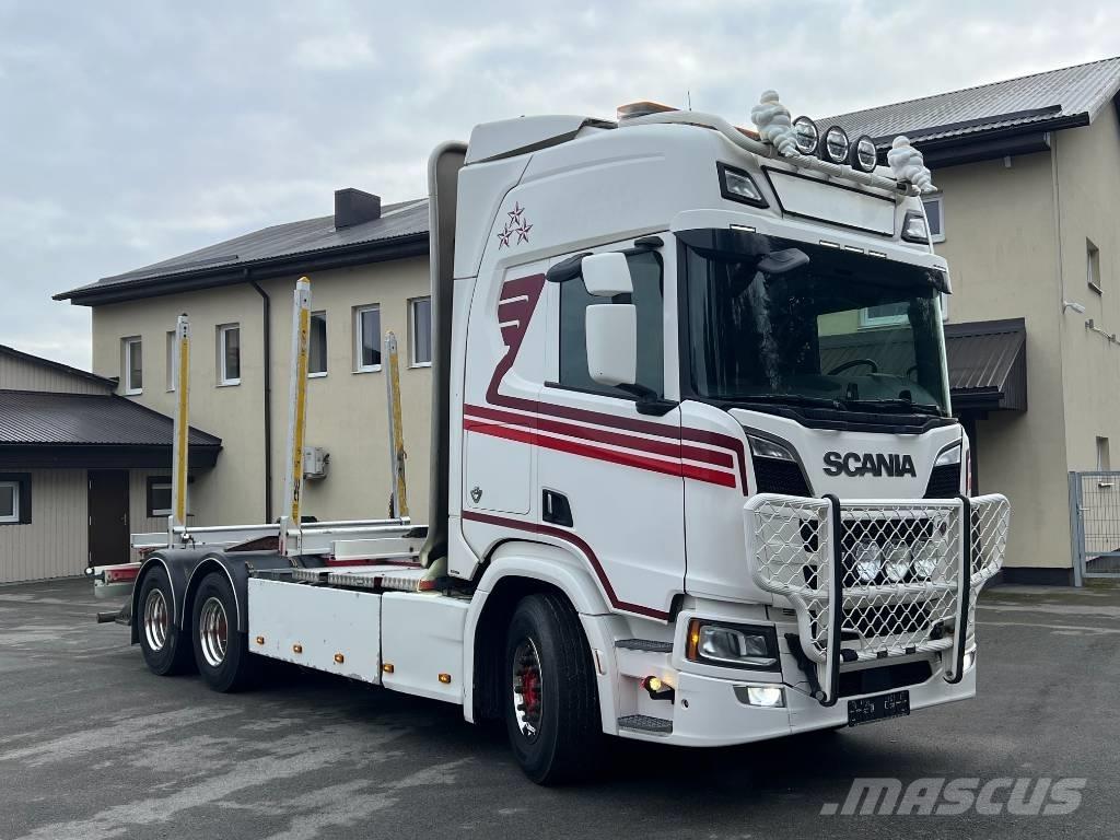 Scania R 730 B6X4NB Rönkszállító teherautók