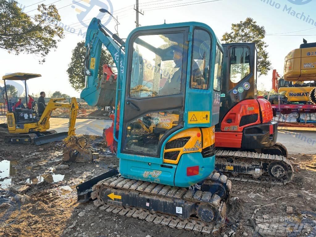 Kubota U 17 Mini kotrók < 7t
