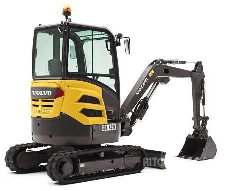 Volvo ECR 25 D Mini kotrók < 7t