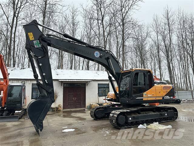 Hyundai R220lc-9s Lánctalpas kotrók
