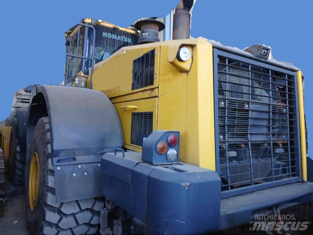 Komatsu WA 500-7 Gumikerekes homlokrakodók