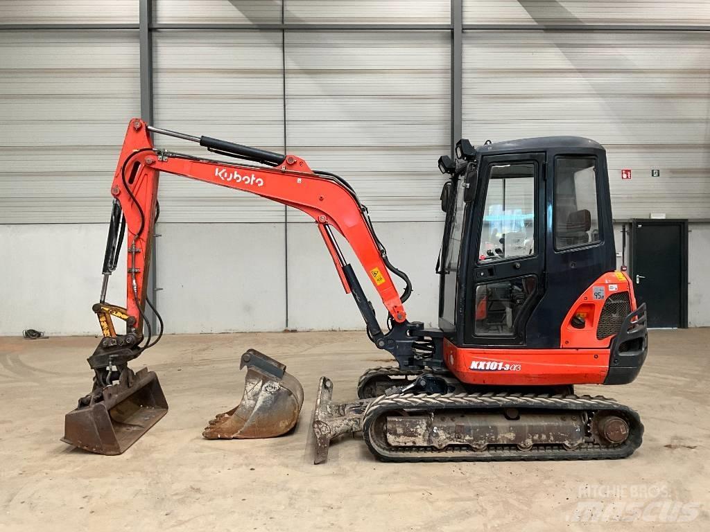 Kubota KX 101-3 A 3 Mini kotrók < 7t