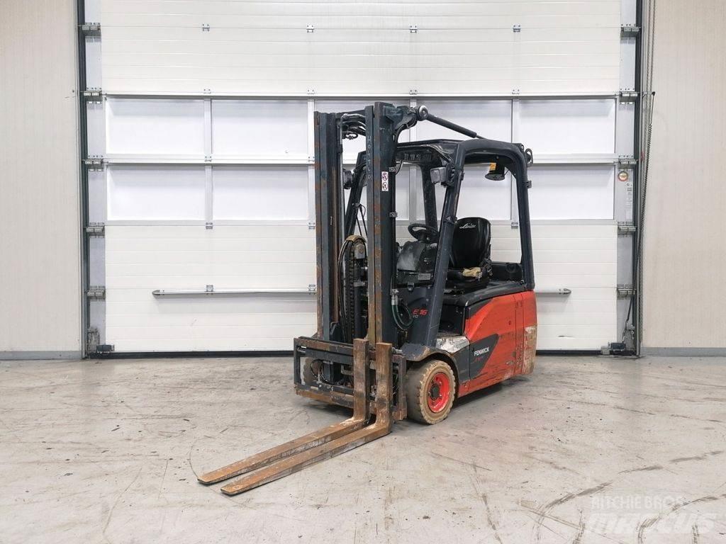 Linde E16-02 Elektromos targoncák