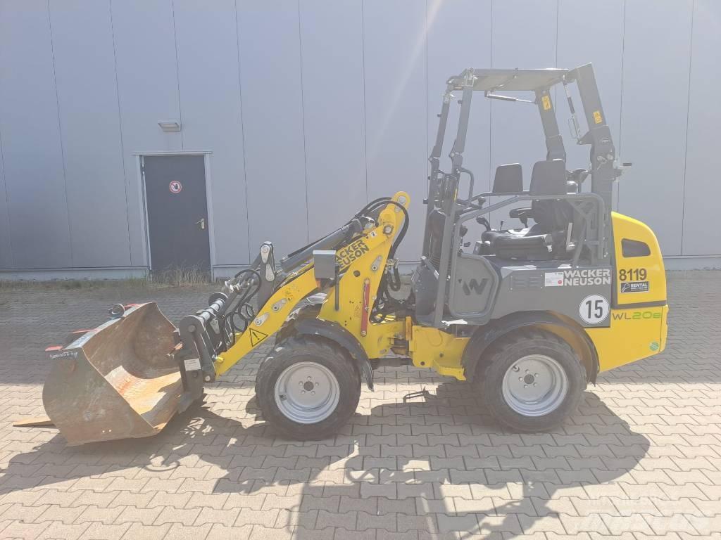 Wacker Neuson WL20e Gumikerekes homlokrakodók