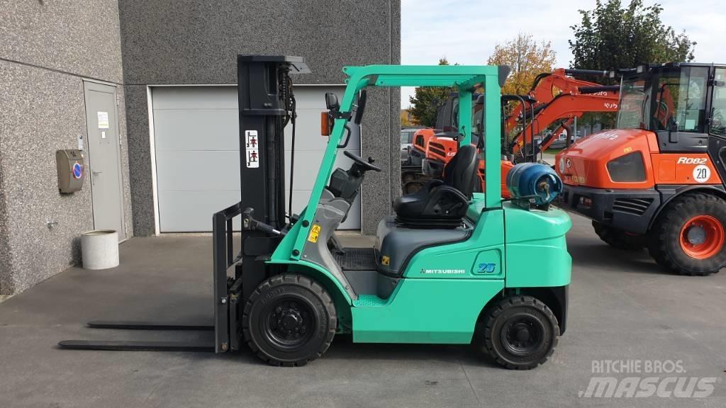 Mitsubishi FGE25NT Gázüzemű targoncák
