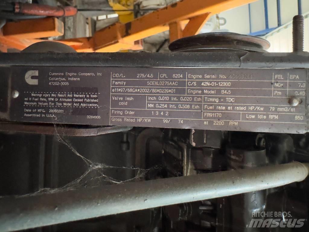 Cummins B 4.5 ENGINE Motorok
