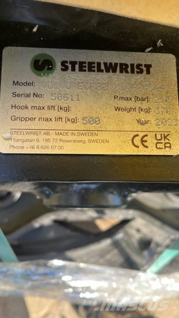 Steelwrist X12 Forgatók-Építőipar