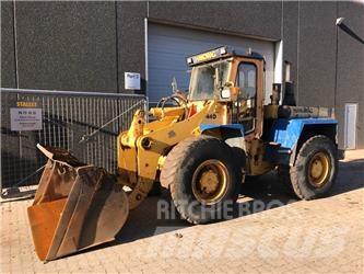 Hanomag 44D Gumikerekes homlokrakodók