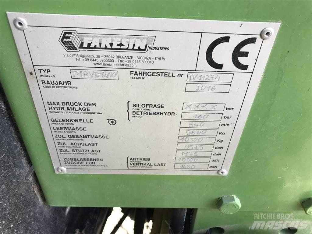 Faresin TMRVD1400 Takarmánykeverők