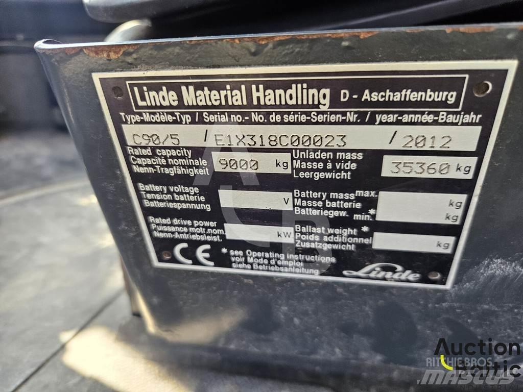 Linde C90/5 Komissiózó közepes emelésű targonca