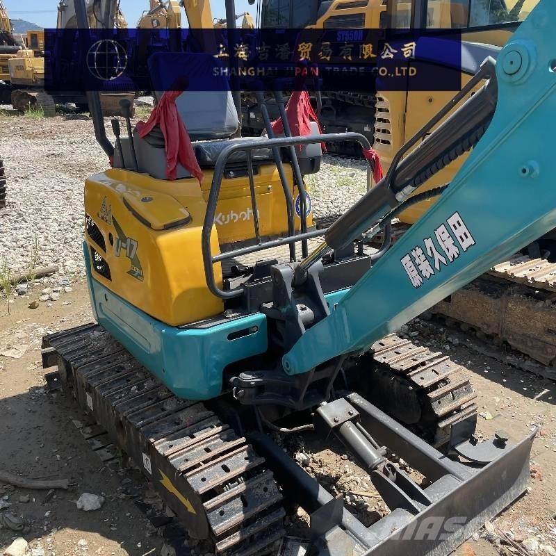 Kubota U 17 Mini kotrók < 7t
