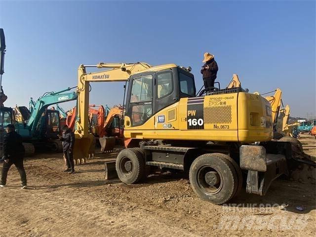 Komatsu PW160 Lánctalpas kotrók