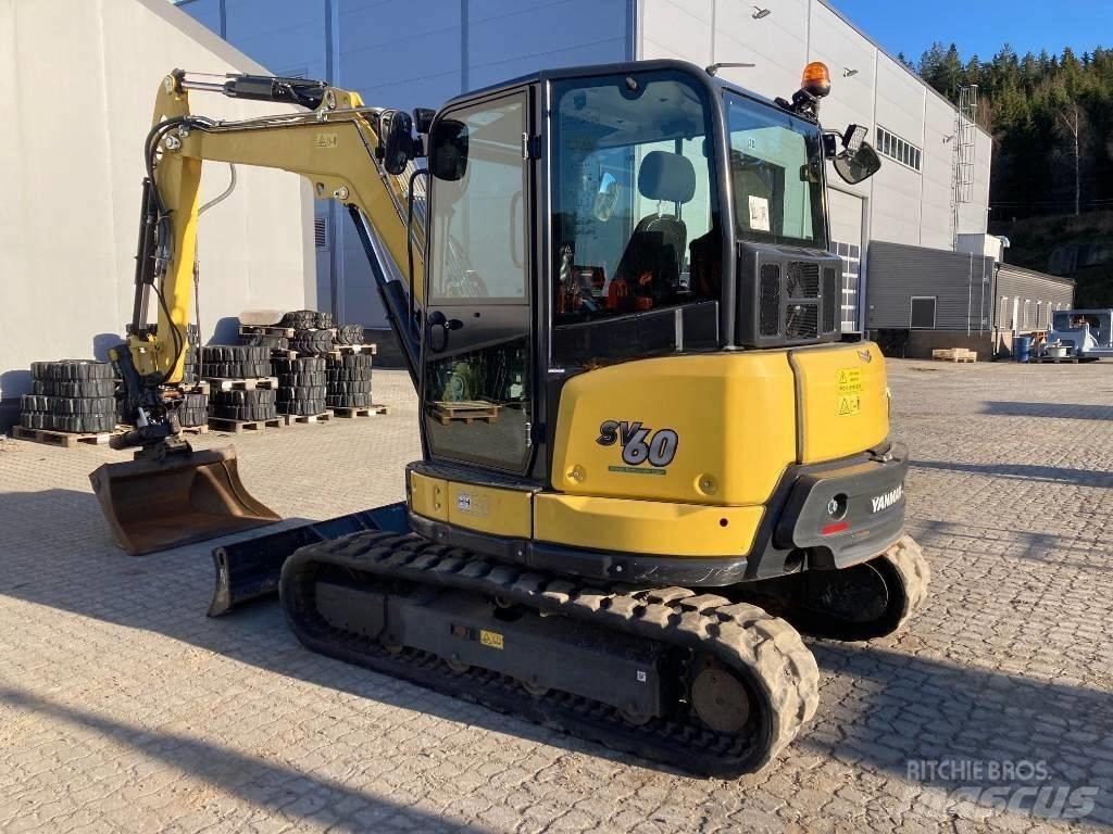 Yanmar Vio SV 60 Mini kotrók < 7t