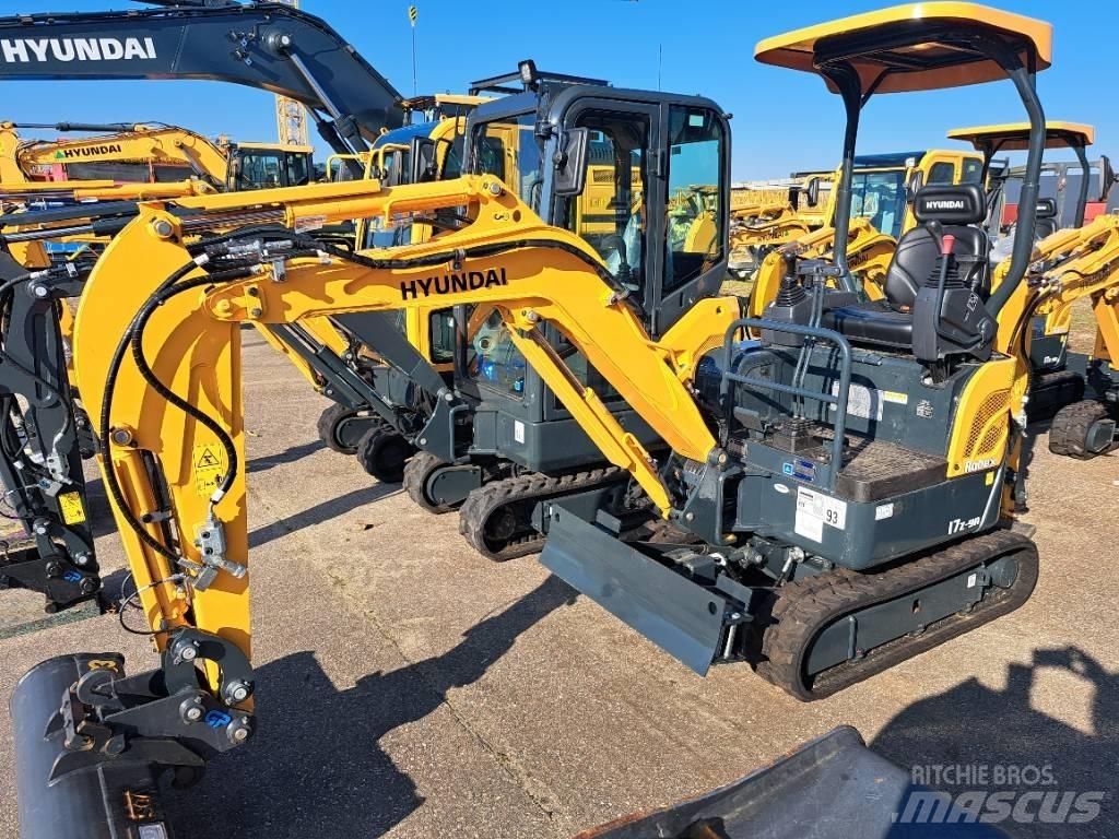 Hyundai R17Z-9AK Mini kotrók < 7t
