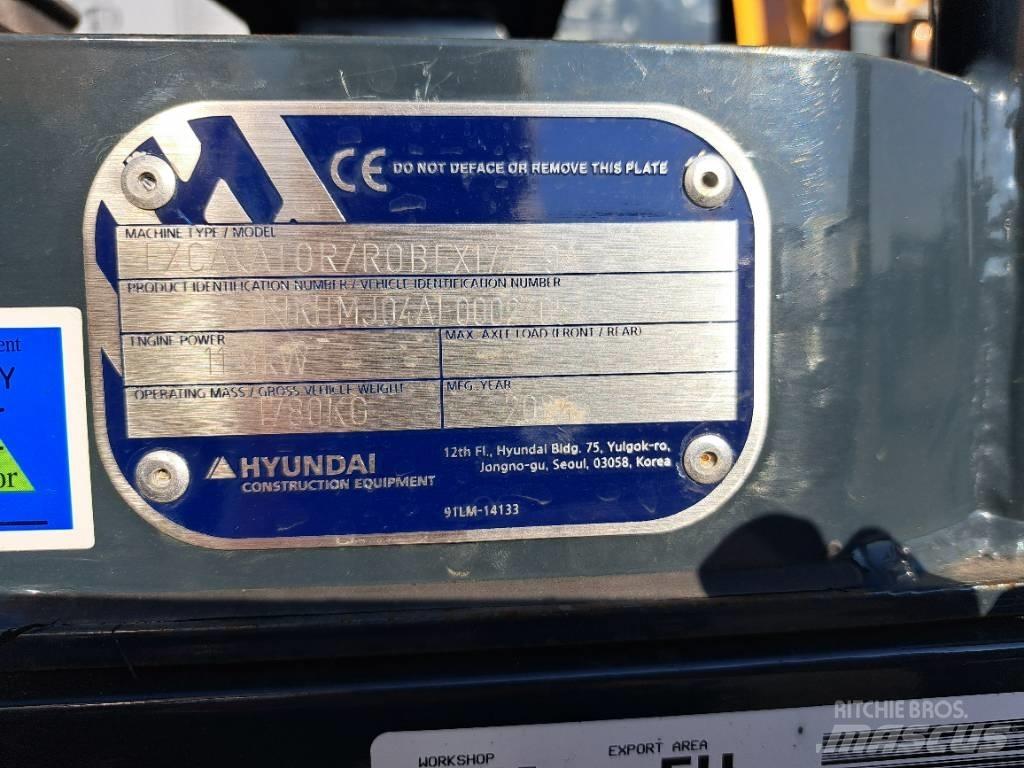 Hyundai R17Z-9AK Mini kotrók < 7t