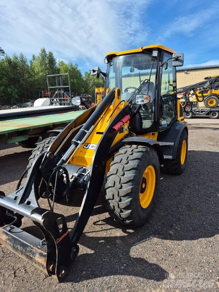 JCB 409 Gumikerekes homlokrakodók