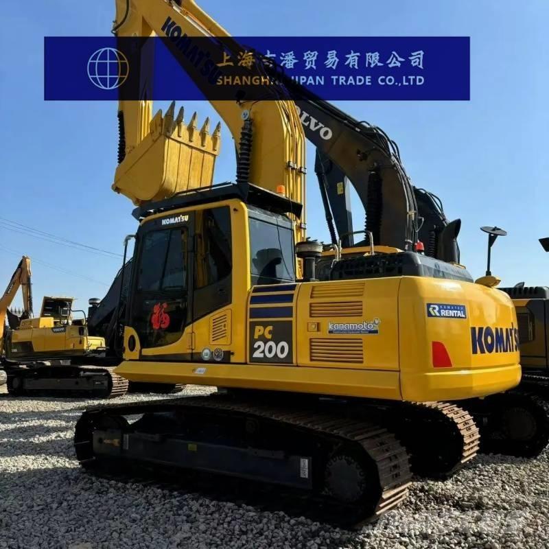 Komatsu PC 200 Lánctalpas kotrók