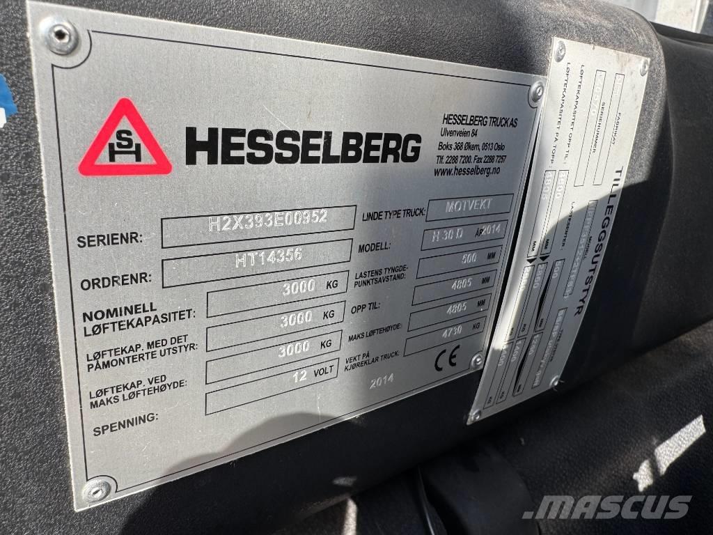 Linde H 30 D Dízel targoncák