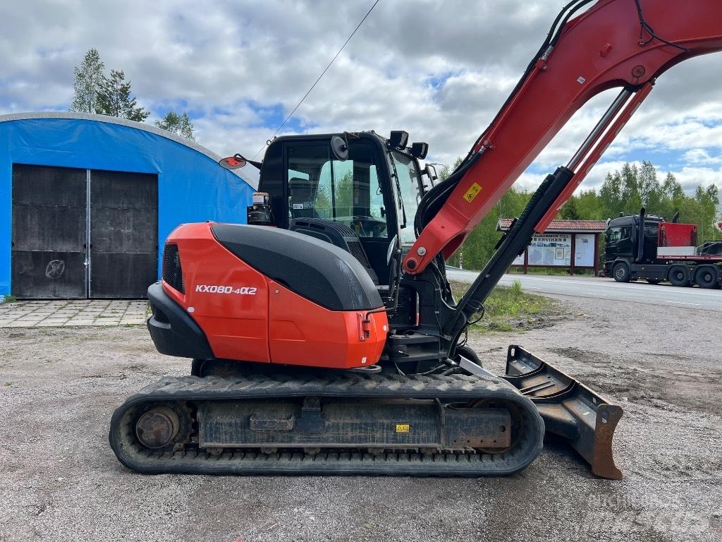 Kubota kx080-4a2 Közepes (midi) kotrók 7 t - 12 t