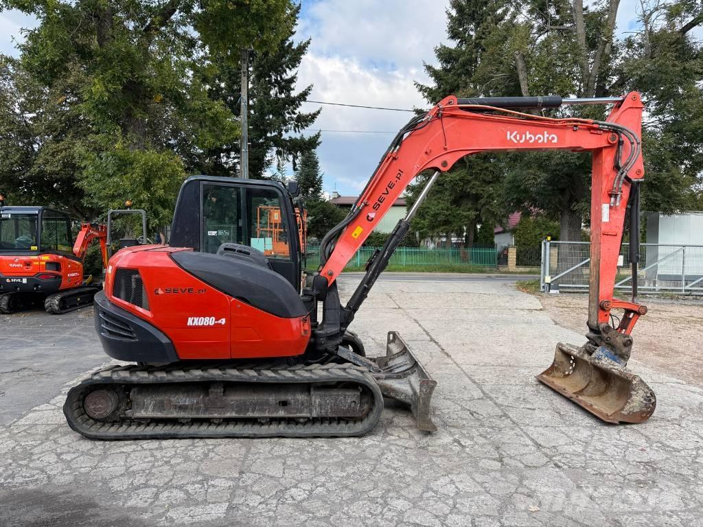 Kubota KX 080-4 Közepes (midi) kotrók 7 t - 12 t