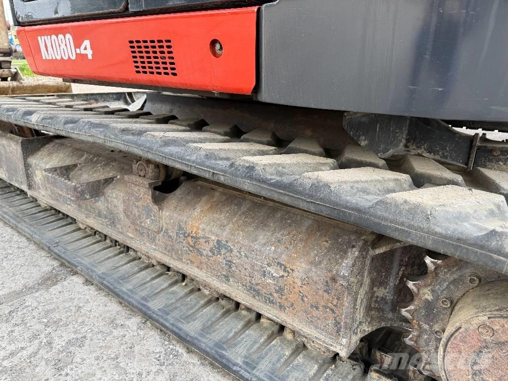 Kubota KX 080-4 Közepes (midi) kotrók 7 t - 12 t