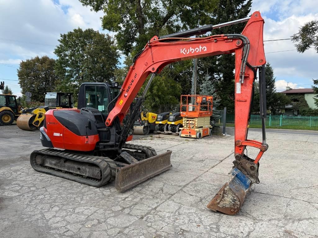 Kubota KX 080-4 Közepes (midi) kotrók 7 t - 12 t