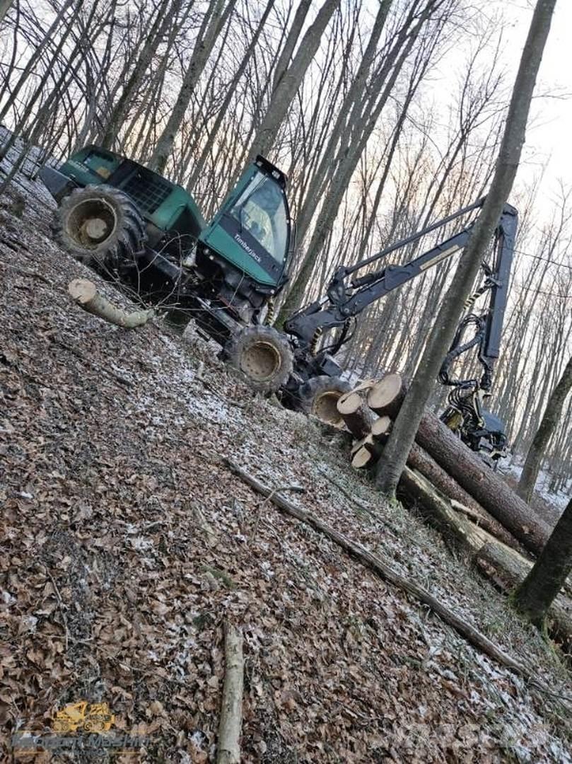 Timberjack 1270D Betakarítók