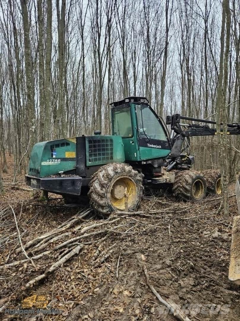 Timberjack 1270D Betakarítók