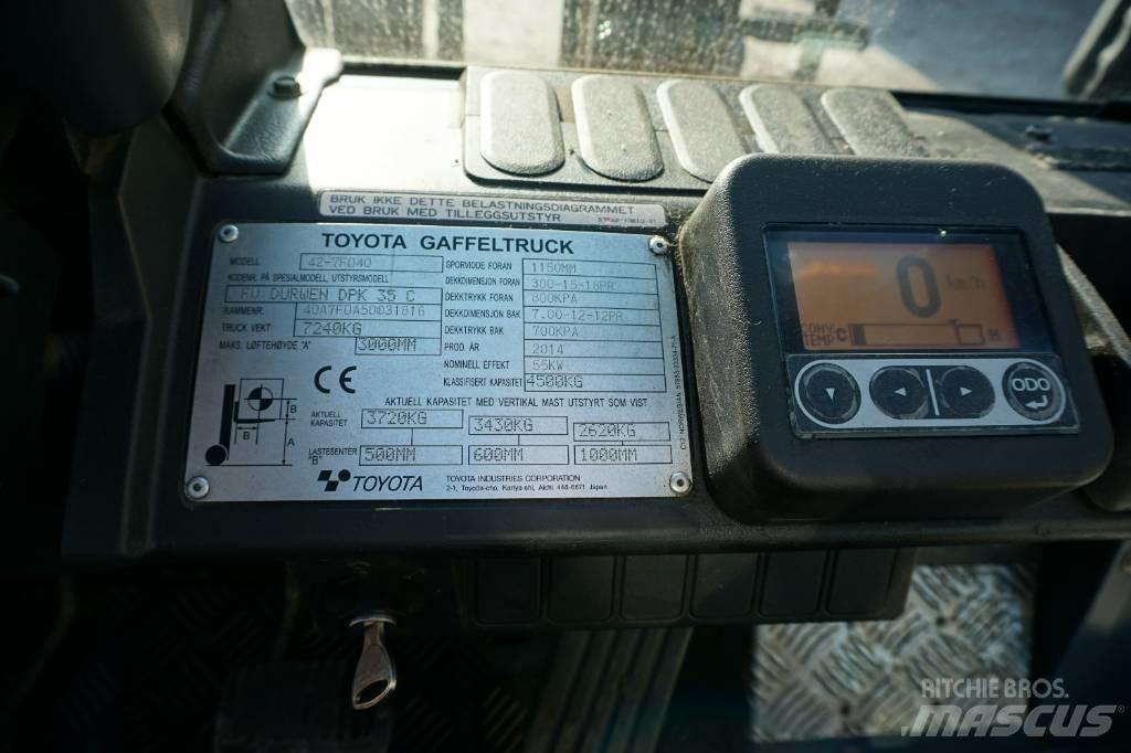 Toyota 42-7FD40 Dízel targoncák