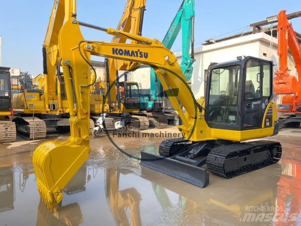 Komatsu PC 56 Mini kotrók < 7t