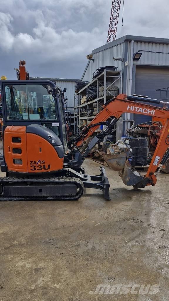 Hitachi ZX 33 U-6 Mini kotrók < 7t