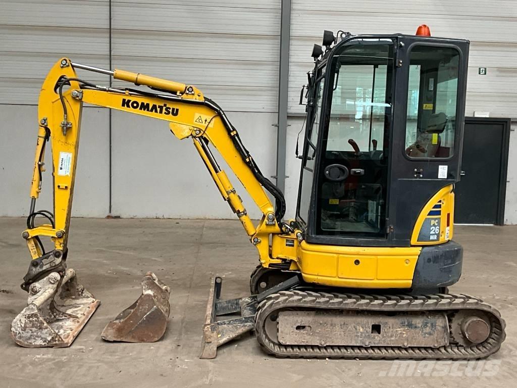 Komatsu PC 26 MR-3 Mini kotrók < 7t