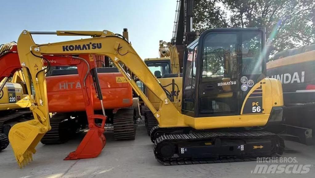 Komatsu PC 56 Mini kotrók < 7t