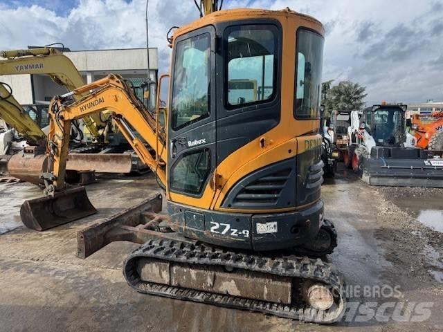 Hyundai Robex 27 Z-9 Mini kotrók < 7t