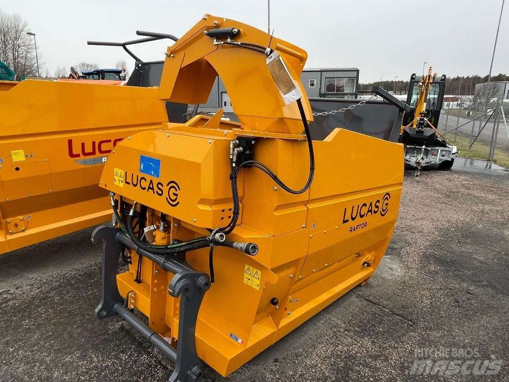Lucas Raptor Bála aprító, vágó, csomagoló