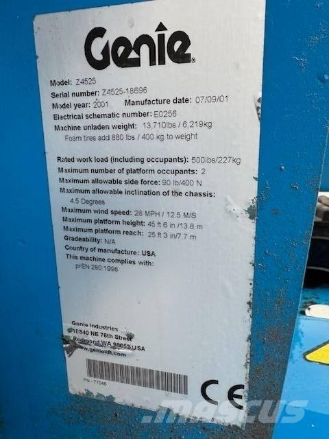 Genie Z 45/25 Karos emelők